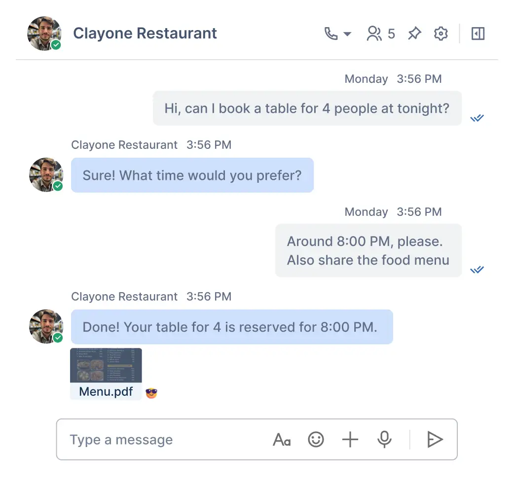 Instant Messaging, that moves work forward