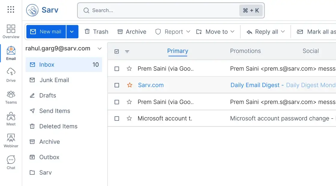 Streamlined Communication