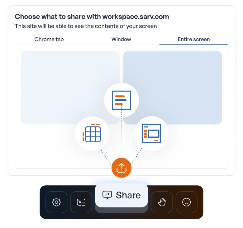 Screen Sharing & Presentations